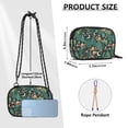 thumbnail image 4 of FORMRS Mini Crossbody Bag for Women Adjustable Rope Shoulder Casual Phone Purse, Green Vibrant Forest Pattern, 4 of 7