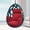 Red, variant on Modern Egg Chair Cushio Thickened Hanging Basket Swing Cushion Navy Blue