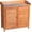Natural, variant on SENYUM Upgrade Outdoor Garden Patio Wooden Storage Cabinet Furniture Waterproof Tool Shed with Potting Benches Outdoor Work Station Table