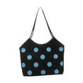 thumbnail image 4 of Bolso de viaje moderno con asa, estilo hobo, ideal para viajes y fines de semana. Negro, 4 of 8