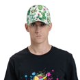 thumbnail image 4 of Balery Cactus Plants1 Gorra de béisbol de tamaño ajustable para correr, entrenar y actividades al aire libre. Gorra de papá para todas las estaciones., 4 of 6