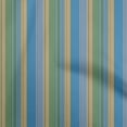 thumbnail image 1 of oneOone Viscose Chiffon Medium Blue Fabric Stripes Diy Clothing Quilting Fabric Print Fabric By Yard 42 Inch Wide-QR, 1 of 6