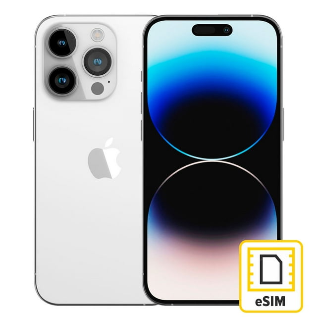 Apple iPhone 14 Pro Reacondicionado 256 Gb Plateado eSIM