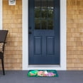 thumbnail image 4 of adviicd Welcome Easter Rabbits Elegant Decorative Doormat, Seasonal Spring Easter Farmhous Holiday Low-Profile Floor Mat Switch Mat For Indoor Outdoor, 4 of 5