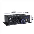 thumbnail image 2 of 4X Amplificador de Potencia Ak380 800W 12V Bluetooth Estéreo Hogar Coche BASS Amplificador de Audio Reproductor de Música Altavoz de Coche Clase D FM USB/SD, 2 of 9