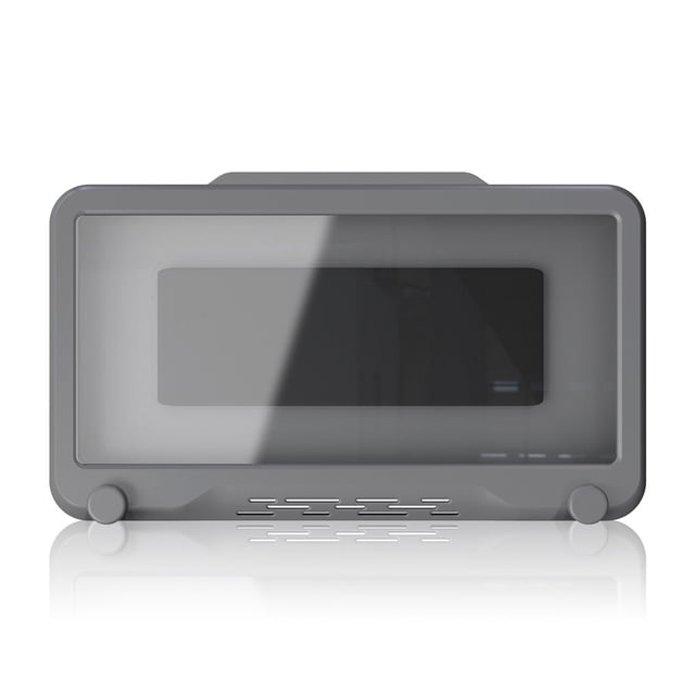 Inteprter Funda impermeable para teléfono móvil autoadhesiva caja giratoria de 360 grados soporte de almacenamiento de sellado inodoro de Juegos de accesorios de baño