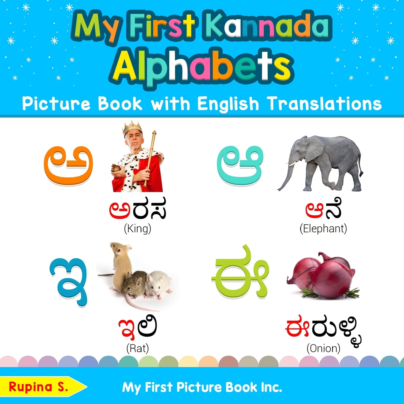 Teach Learn Basic Kannada Words For Children My First Kannada 