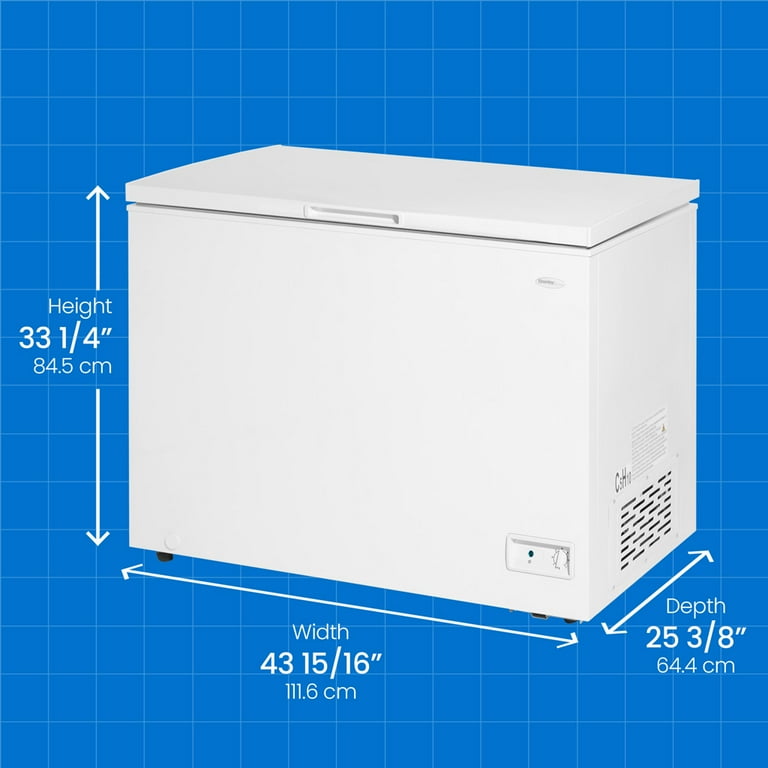 Danby Diplomat 10.0 cu. ft. Chest Freezer, Garage Ready, Energy