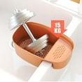 Ewgqwb Over Sink Dish Rack Kitchen Drain Basket Large Capacity Easy To