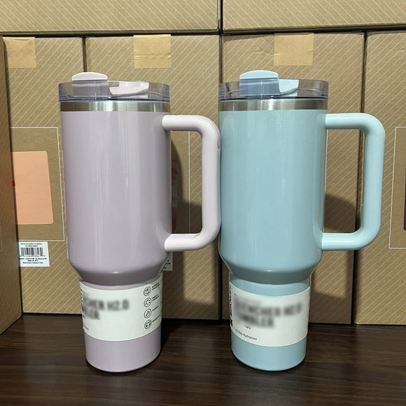 Stanley 40 oz Stainless Steel Cup With Handle Tumbler - Blue