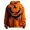 1-Orange, variant on WhouRiu Boys Girls Halloween Graphic Pullover Hoodies Kids Unisex Autumn Hooded Sweatshirt