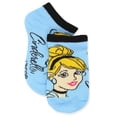 thumbnail image 4 of Calcetines Disney para niñas, modernos, princesas, paquete de 6, que no se muestran para niños peque, 4 of 7