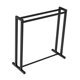 thumbnail image 1 of Bádminton Racket Rack, estante de almacenamiento de raqueta de tenis, centro de raqueta, soporte de soporte para campo, jardín, escuela, negro, 1 of 8