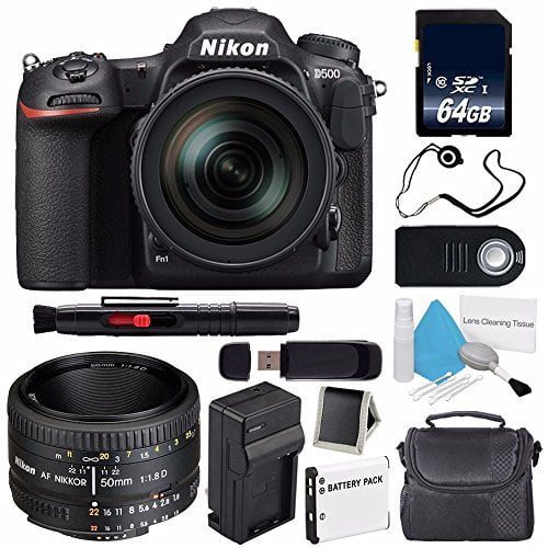 Nikon D500 DSLR Camera with 1680mm Lens (International Model) No