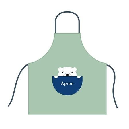 

WANYNG Polyester Apron Household Kitchen 1PC Cleaning Apron Waterproof Apron Cleaning Supplies