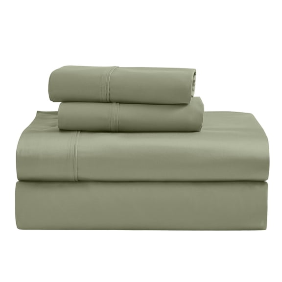 Superior Egyptian Cotton 1200 TC Eco-Friendly Sheet Set, California King, Sage