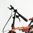 thumbnail image 3 of ZiZZO FERRO 20" Wheel, HT-Steel 7-Speed Aluminum Alloy Folding Bike for all genders, Red, 3 of 6