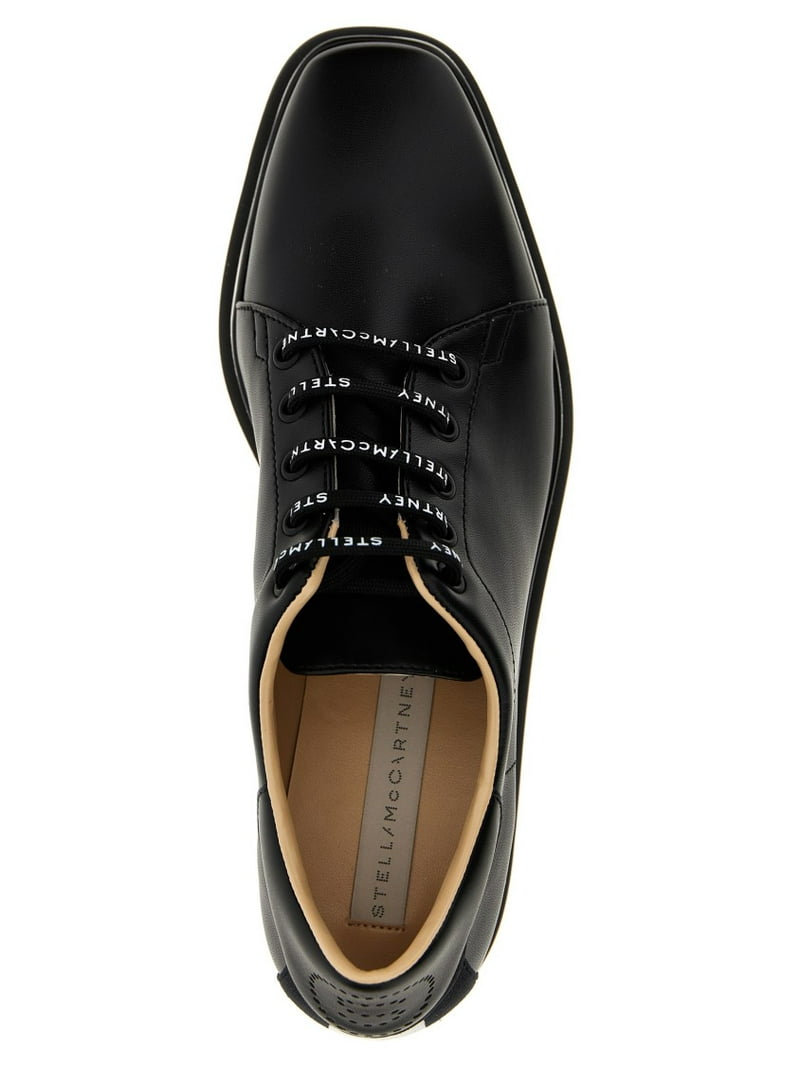 Stella Mccartney Sneak-Elyse' Wedge Black (Women's Stella Mccartney Sneak-Elyse' Wedge Black (Women's