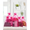 thumbnail image 2 of 100 bolsas de malla pequeñas con cordón de 3 x 4, bolsas de organza transparente con cordón para joyería, bolsas de malla para regalos de boda y fiestas para pequeñas empresas, dulces,, 2 of 6