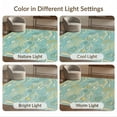 thumbnail image 7 of ODIKA 6'x9' Ultra-Soft Area Rug, Cartoon Ocean Animal Tropical Island Voyage Whale Sea Turtle Playful Expressive None Washable, Bare feet friendly, Silk-Touch for Guest Room, Bedroom, 7 of 7