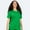 Green, variant on FORZA Women's Classic Short Sleeve Football Shirt – Lightweight, Quick-Dry Polyester Sports Top [XS-XL]