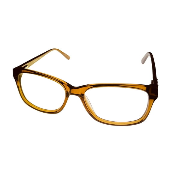 Apple Bottoms Womens Opthalmic Eyeglass Rectangle Brown Plastic 776. 1. 53mm