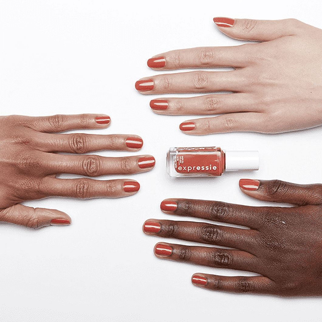 essie Expressie Quick Dry Nail Polish, In a Flash Sale, Burnt Orange, 0.33 fl oz Bottle