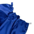 thumbnail image 3 of Toptie Satin Superhero Capes with Touch Fastener and Eye Mask, Halloween Festival Event Costumes and Dress-Up-Royal Blue-55" H x 35 1/2" W, 3 of 6