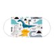 thumbnail image 3 of Máscara infantil HUOGUO Desechable de 3 capas Meltblown, 20 unidades, 3 of 4