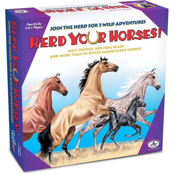 Juego de mesa Talicor Herd Your Horses para 2 a 4 jugadores de más de 8 años
