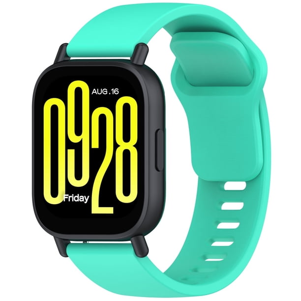 Pulsera deportiva inteligente de silicona de 22 mm - Duradera, transpirable, fácil de instalar