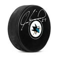 thumbnail image 1 of Jeremy Roenick Autographed San Jose Hockey Puck, 1 of 2