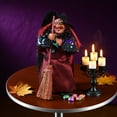 thumbnail image 4 of WHEANG Halloween Witch Figurines Holding Props For House Decoration, 4 of 5