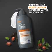 Dove Hand & Body Lotion, Men+Care Value Pack – Everyday Skin Comfort Formula with Shea Butter & Jojoba Oil, Refreshing Lotion for Dry Skin, 13.5 Fl Oz (Pack of 2)