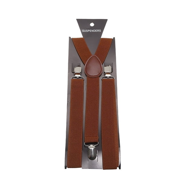 Correa para adultos, correa de moda, correa unisex, triple clip, correa de 2,5, correa de tirantes, punto