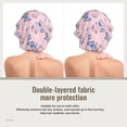 thumbnail image 2 of Disketp Butterfly Adjustable Sleeping Hair Cap, Hairband Sleeping Cap Turban, Unisex, Available for Curly and Straight Hair, 2 of 6
