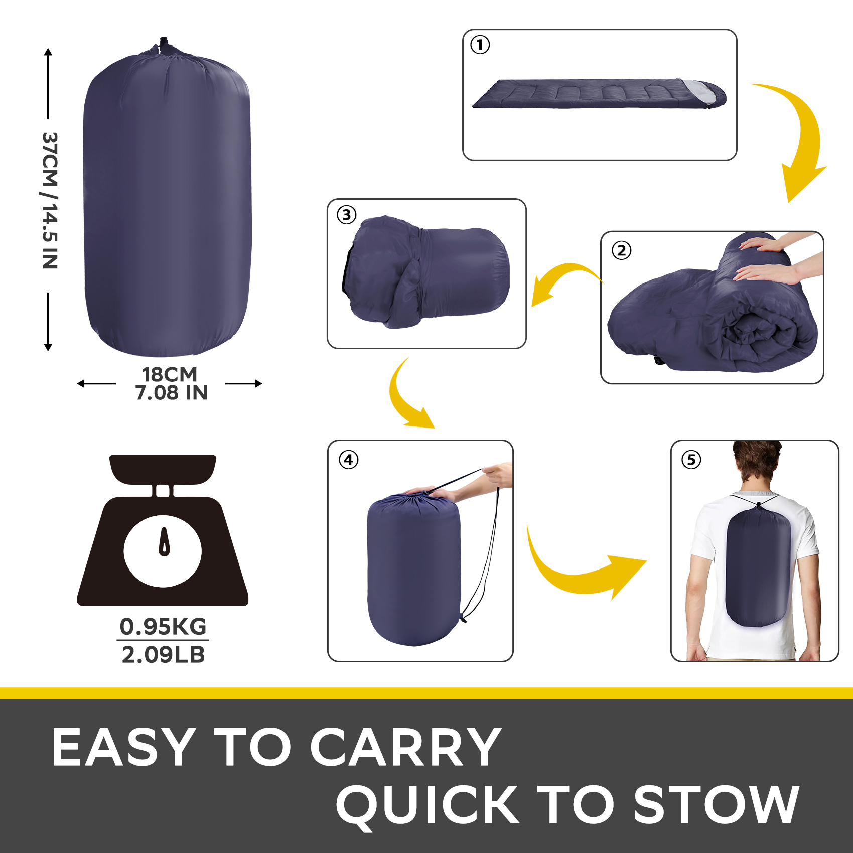 Kroyicegears Lightweight Sleeping Bag photo 5