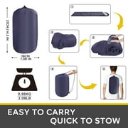 Kroyicegears Sleeping Bag for Camping -Backpacking Lightweight Sleeping Bag for Adult - 0.95kg Navy