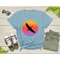 thumbnail image 4 of Stork Heron Bird Flying at Sunset Over Sea Beautiful Animal T-Shirt Heron Bird Lover Gift T Shirt for Men Women Kids Boys Girls Teens Tshirt, 4 of 8