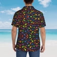 thumbnail image 6 of Unicorns Colorful Pattern Hawaiian Shirts For Men, Summer Short-Sleeve Relaxed-Fit Button-Down Shirts Xx-Large, 6 of 9