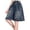 171Dark Blue344, variant on CAIVO Kids Girls Blue Denim Shorts Summer Loose Fit Casual Knee Length Shorts For Teen Girls Comfortable Stretch Jeans Shorts Cozy Solid Color Bottoms For Holiday Travel