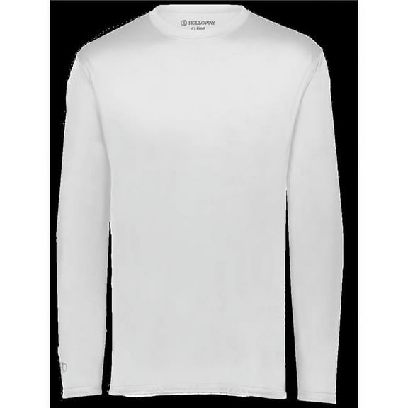 Holloway Sportswear XL Momentum Long Sleeve Tee White 222822