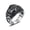 Black, variant on Handcrafted Stainless Steel Celtic Signet Ring with Stone Beowulf Regalia Design Perfect Jewelry Ring Gift for Men and Women Central Stone Accent