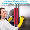 thumbnail image 2 of Juztec Home Appliance Handle Covers, Set of 6, Washable, for Refrigerator, Oven, Microwave and More, 2 of 13