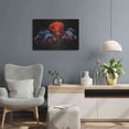 thumbnail image 6 of Luxe Metal Art 'Siamese Fighting Fish' by Epic Portfolio Metal Wall Art, 24"x16", 6 of 8