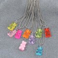 thumbnail image 3 of Collar de Oso de Goma YONGSHENG Cadena de Dibujos Animados Color Caramelo, 3 of 4