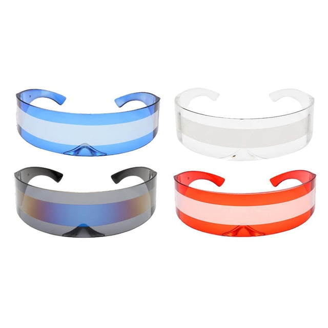 Paquete de 4 Gafas de sol Yuyangstore Novedad Fiesta Cosplay Halloween
