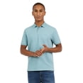 thumbnail image 3 of Camisa DKNY Modern Fit Quick Dry Polo azul ahumado, 3 of 7