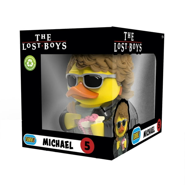 Figura de vinilo TUBBZ Horror Michael Cosplaying Rubber Duck 9 cm