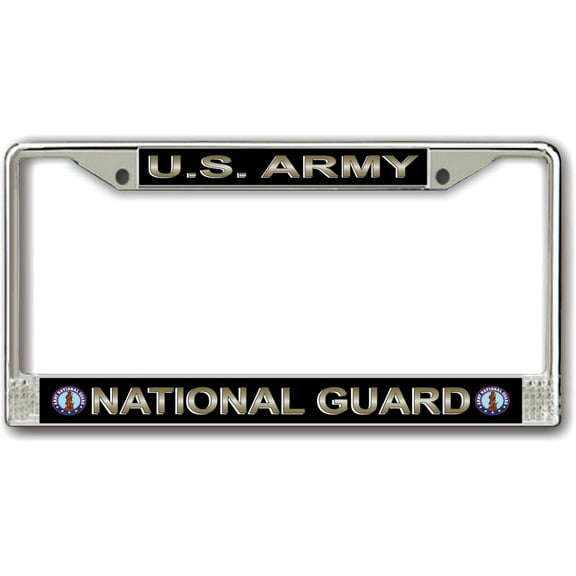 U.S. Army National Guard License Plate Frame